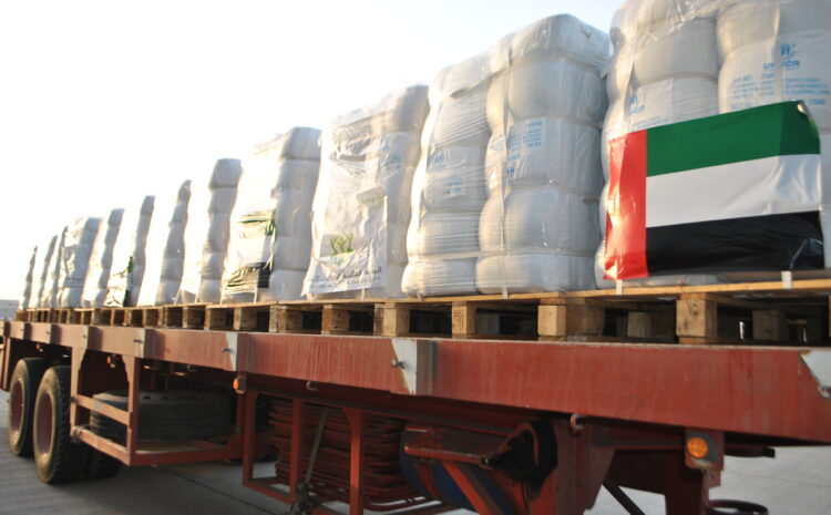  Airlift for Gaza Ordered by HH Sheikh Mohammed bin Rashid Al Maktoum Resumes