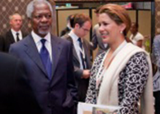  HRH Princess Haya Calls for support for women