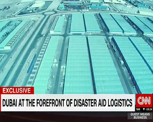  HRH Princess Haya Bint Al Hussein takes CNN’s Richard Quest on a tour of IHC