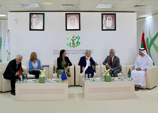  An EU Parliament delegation visits IHC