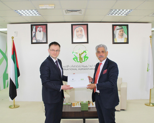  Senior Official from the Belarusian Humanitarian Department visits IHC