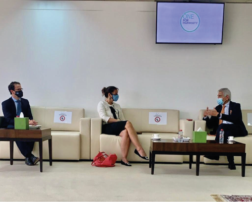  Dutch Diplomats Visit IHC