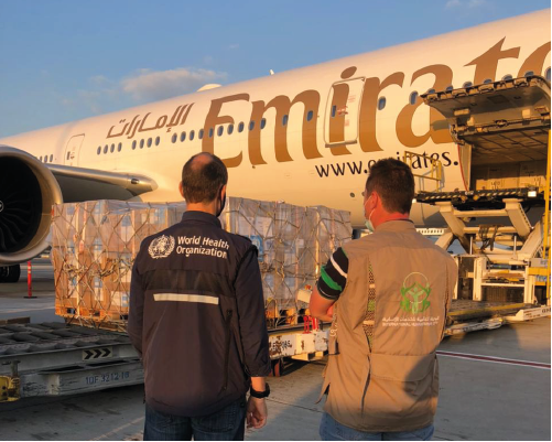  IHC supports WHO humanitarian airlifts to Sudan