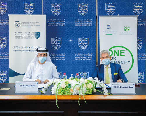  IHC signs MoU with Mohammed bin Rashid School of Government