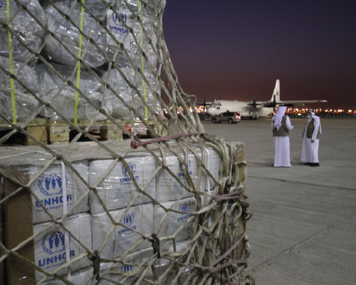  First Aid Plane Takes Off from Dubai to Pakistan