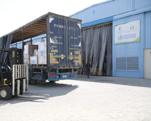  INTERNATIONAL HUMANITARIAN CITY  FACILITATES WORLD HEALTH ORGANIZATION’S EMERGENCY RESPONSE IN LIBYA